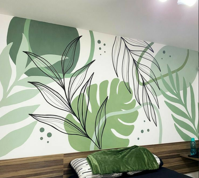 Feature walls and creative finishes.